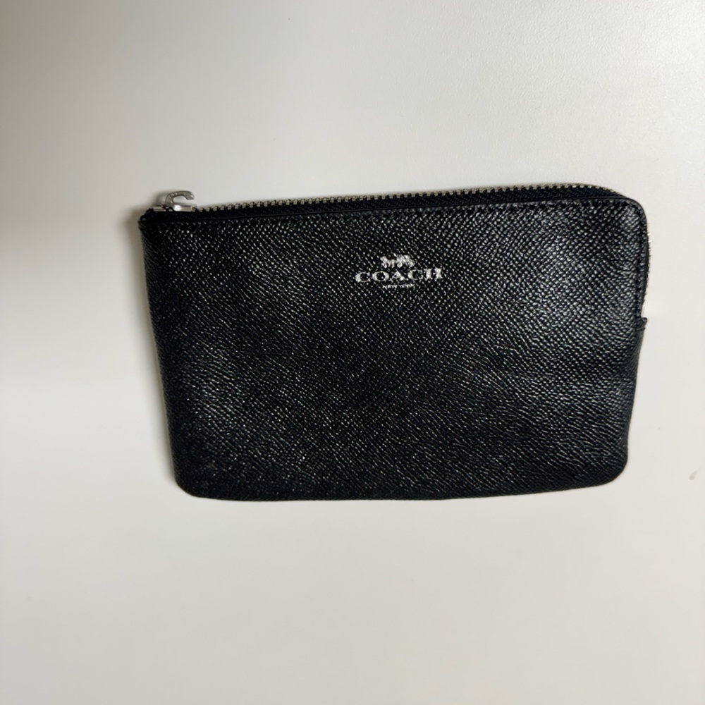 Coach Black Coin Wallet - Picture 5 of 9